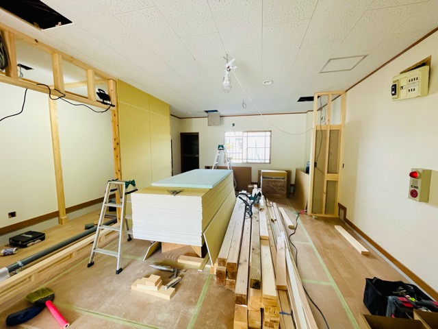 白石蔵王駅前ホテル「道」の工事が順調に進んでおります。画像3