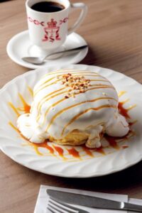 【新店レポ】 ふわっふわ感動パンケーキ！ 『さかい珈琲』が蔵王町に東北初出店 サムネイル画像