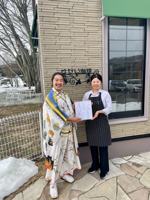 伊達武将隊・支倉常長殿と視察団ご一行をお迎えしました。画像5