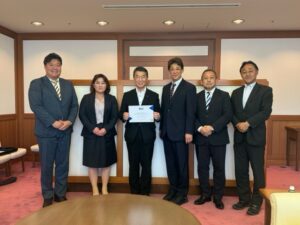 宮城県　村井知事を表敬訪問しました。 サムネイル画像