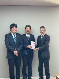 蔵王町に企業版ふるさと納税を行いました。 サムネイル画像