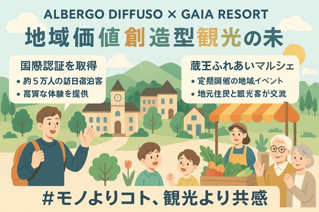 国内旅行市場が伸び悩む中、ガイアリゾートは地域価値創造型観光の未来を切り拓く画像1