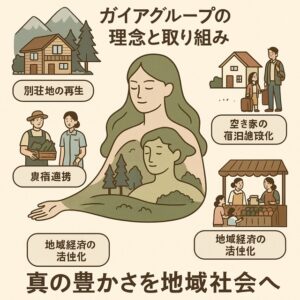「真の豊かさ」を地域社会へ ― ガイアの理念とミッション サムネイル画像