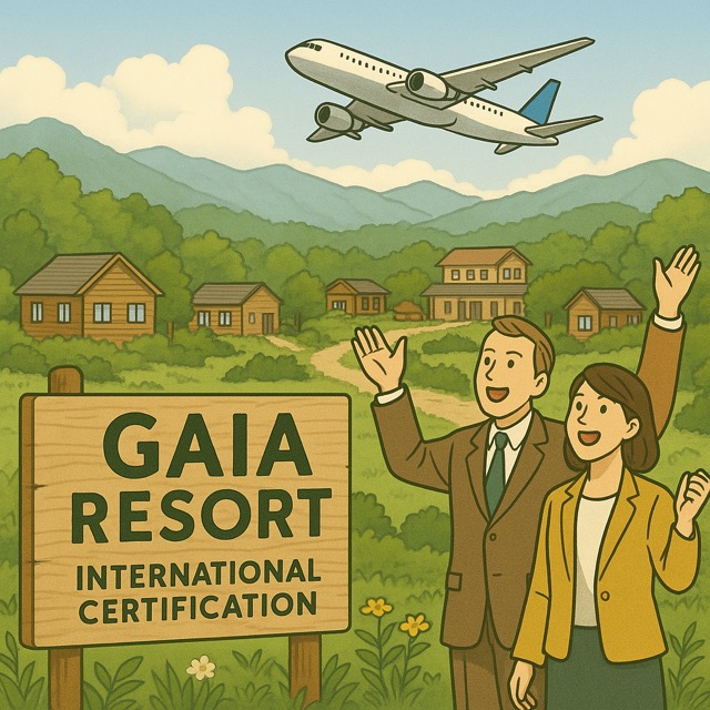 ガイアリゾートが世界への窓口となります！――国際認証取得と観光立国日本の交差点で画像1