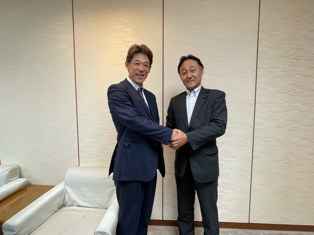 宮城県　村井知事を表敬訪問しました。画像2