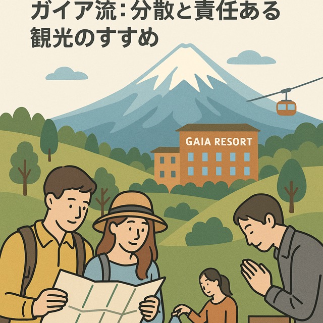 「オーバーツーリズム」にどう向き合うか——ガイア流:分散と責任ある観光のすすめ画像1