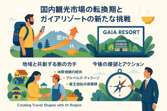 📈 国内観光市場の転換期とガイアリゾートの新たな挑戦画像1