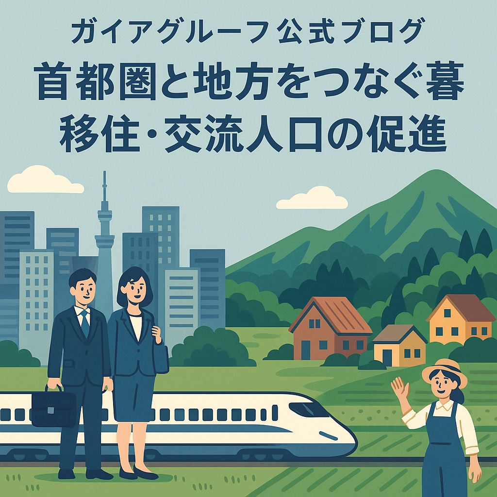 首都圏 × 地方 ― 「多拠点居住」と「交流人口」が切り拓く新しいまちづくり画像1