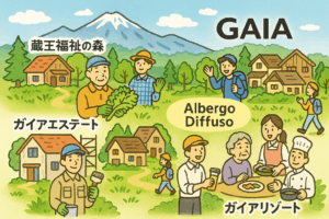 🌿 ガイアエステートが描く「眠っている資産の再生」 — 蔵王福祉の森構想と地域価値の再創造 サムネイル画像