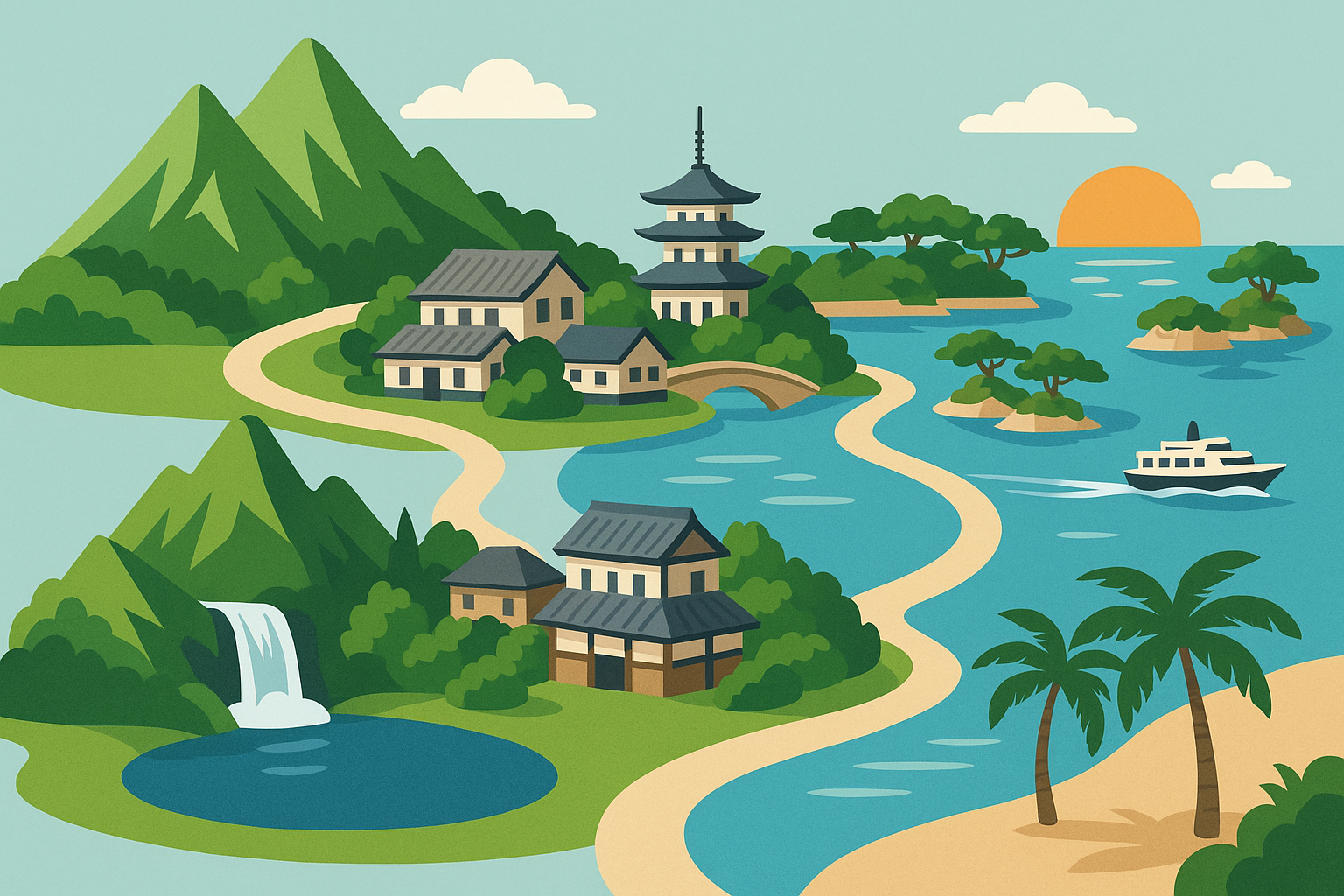 海・街・山をつなぐ「ガイア観光回廊構想」画像1