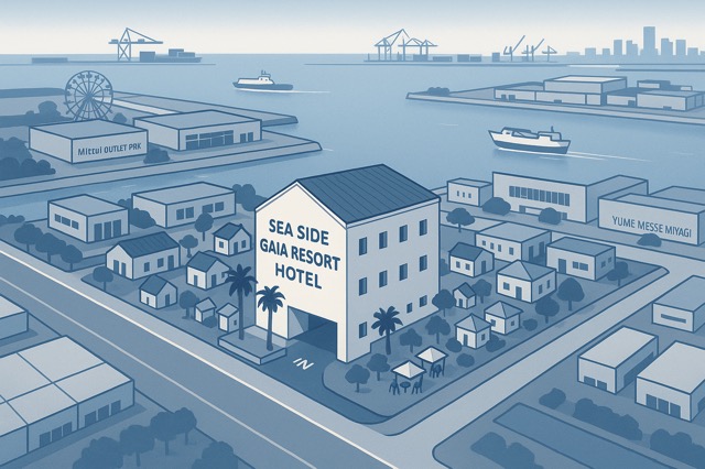 🏖️ 新たな挑戦:シーサイドガイアリゾートホテル構想画像1
