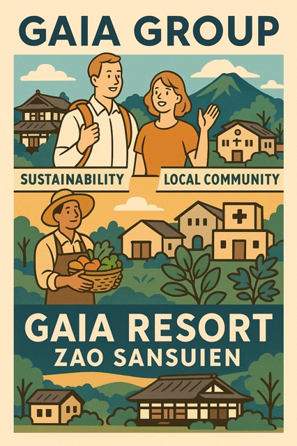 過去最高来訪と国際認証で飛躍するガイアリゾート蔵王山水苑画像1