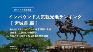 【独自調査】2024年最新：外国人に人気の観光スポットランキング［宮城県編］1位は「宮城蔵王キツネ村」！| インバウンド人気観光地ランキング　#インバウンド #MEO サムネイル画像