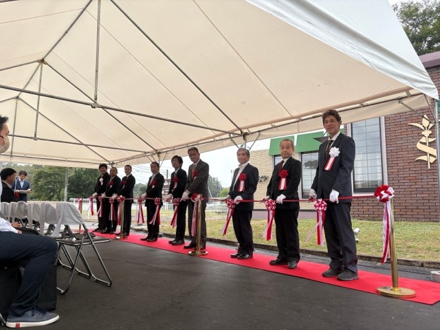 さかい珈琲蔵王山水苑前店のオープニングセレモニーを行いました。画像1