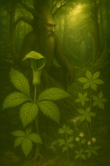 【ガイアの森 〜テンナンショウ、モミジガサ、クルマバソウの魅力〜】画像5