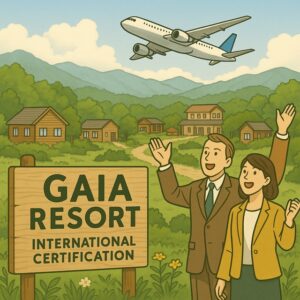 ガイアリゾートが世界への窓口となります！――国際認証取得と観光立国日本の交差点で サムネイル画像
