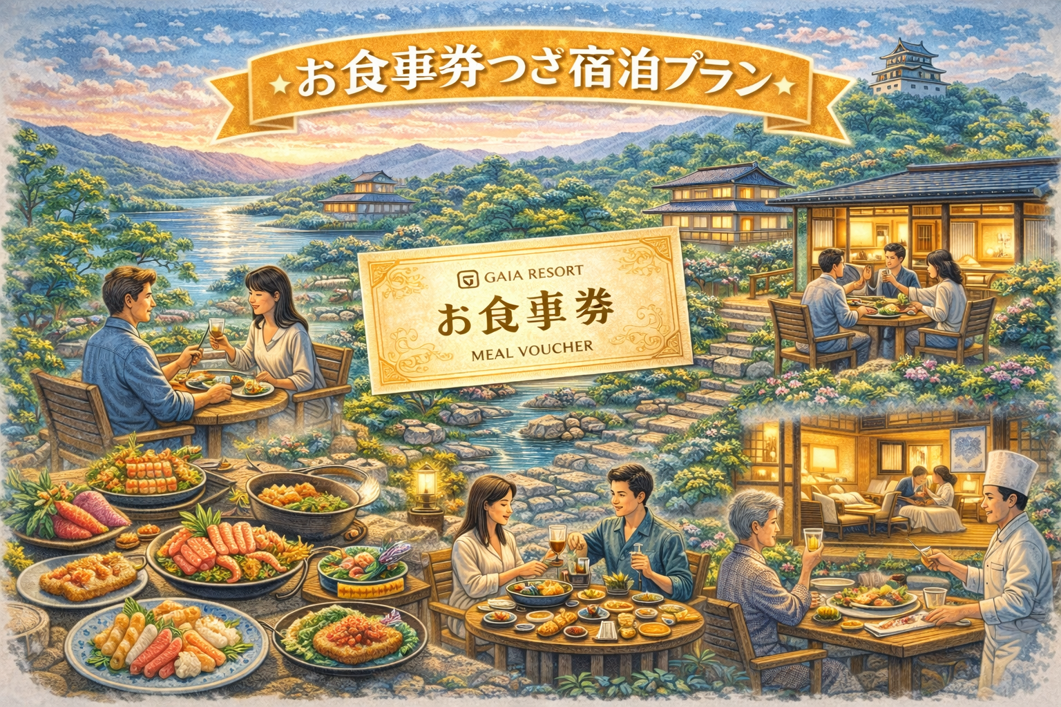 🍽 お食事券つきで探す画像1