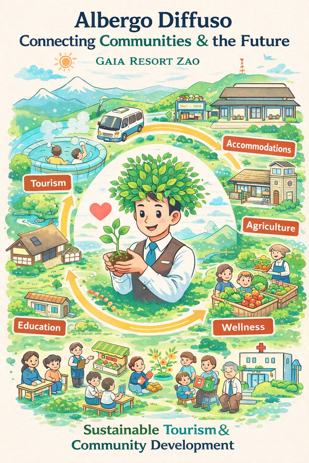 ガイアリゾート蔵王山水苑の挑戦画像1