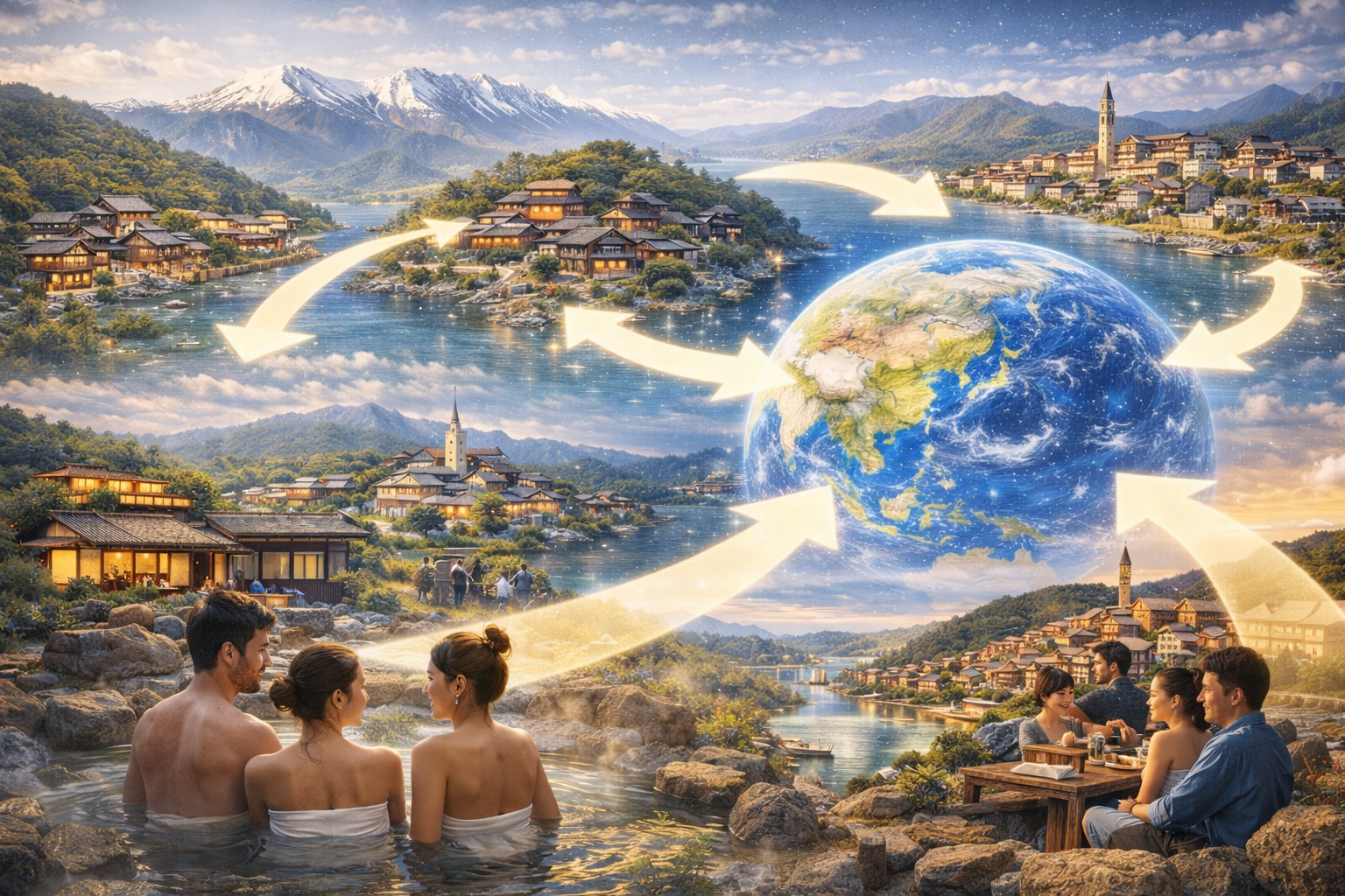 なぜ欧米の旅行者は温泉とアルベルゴ・ディフーゾを求めるのか画像5