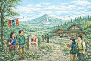 蔵王に新たな観光動線 ― オルレ開設とガイアリゾートの連動 サムネイル画像