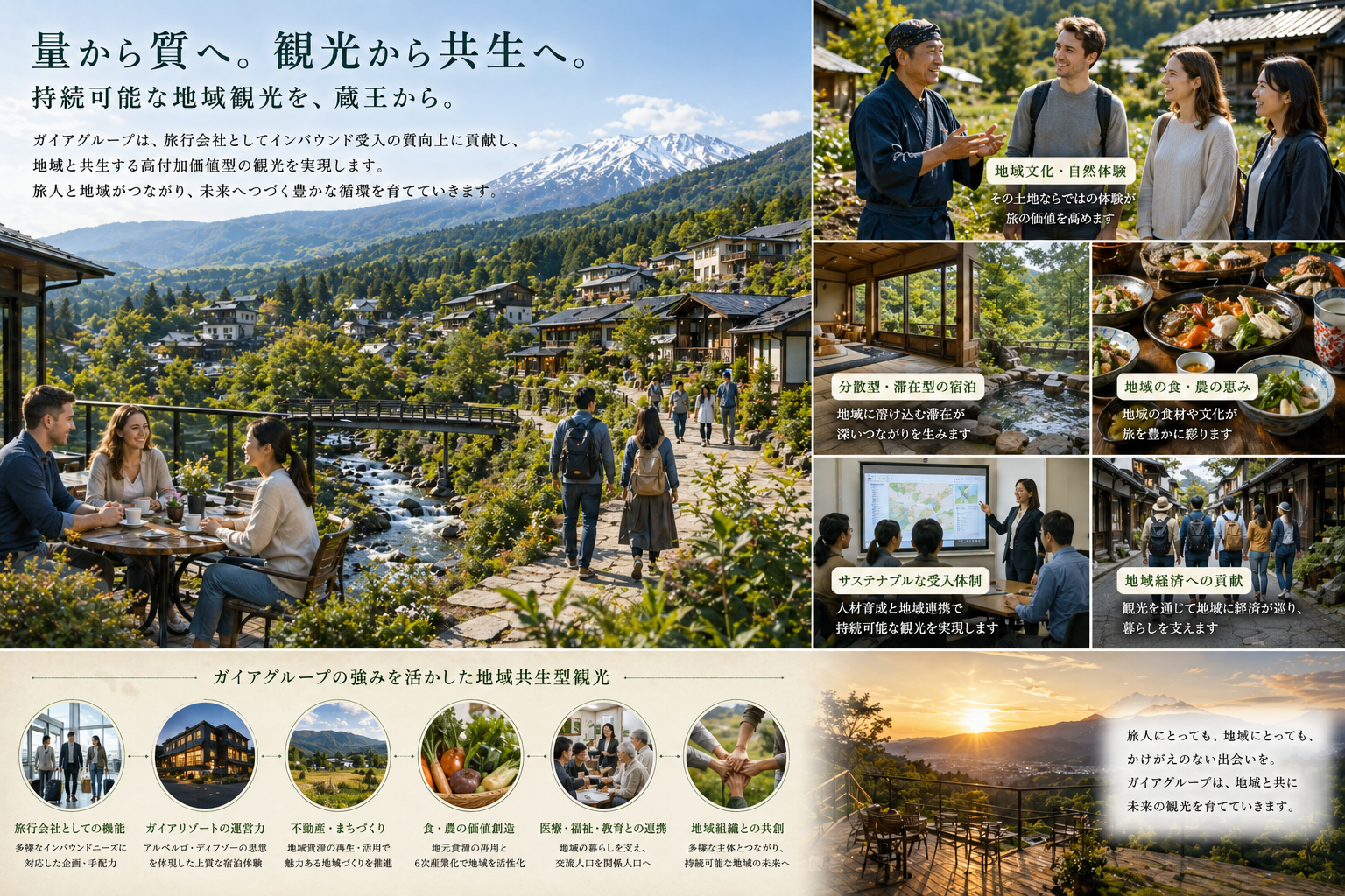 「量から質へ」の時代へ ― インバウンド受入の質向上と、ガイアリゾートが目指す地域共生型観光 ―画像1