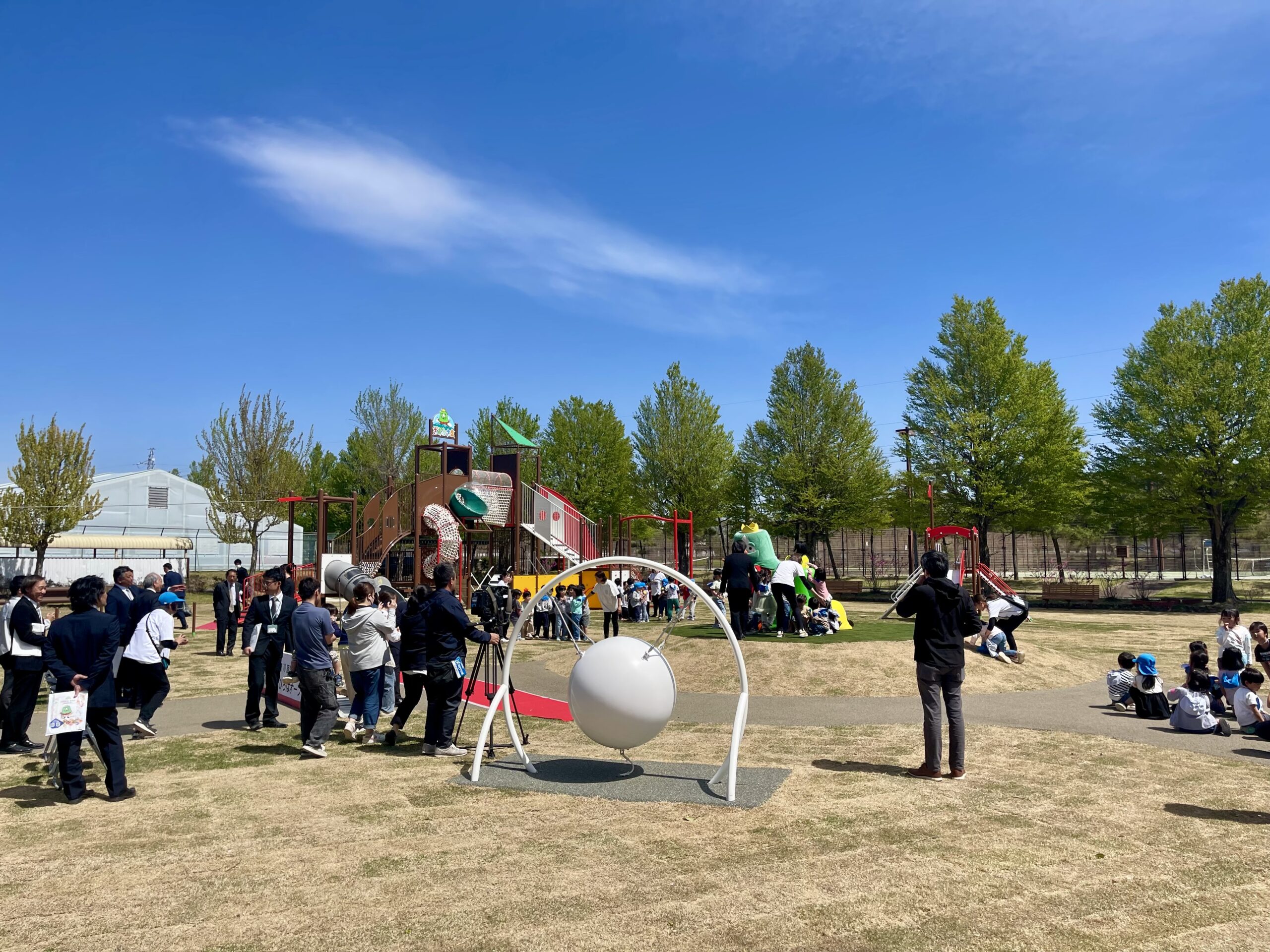 蔵王町町制施行70周年記念「ざおうさまひろば」オープン記念式典に出席しました画像4