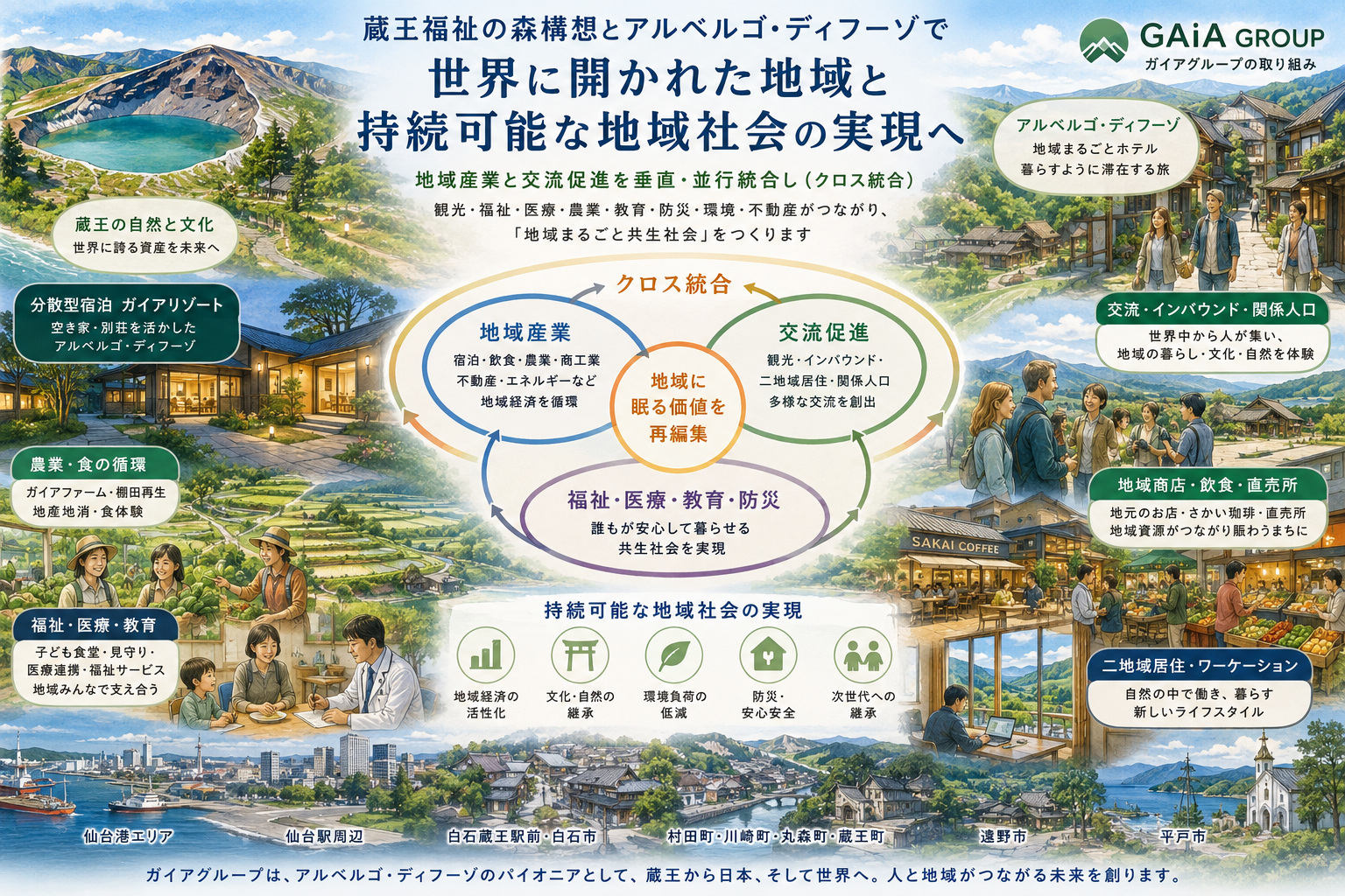 世界から注目される日本のアルベルゴ・ディフーゾ― ガイアグループが実践する「クロス統合型地域社会モデル」 ―画像1