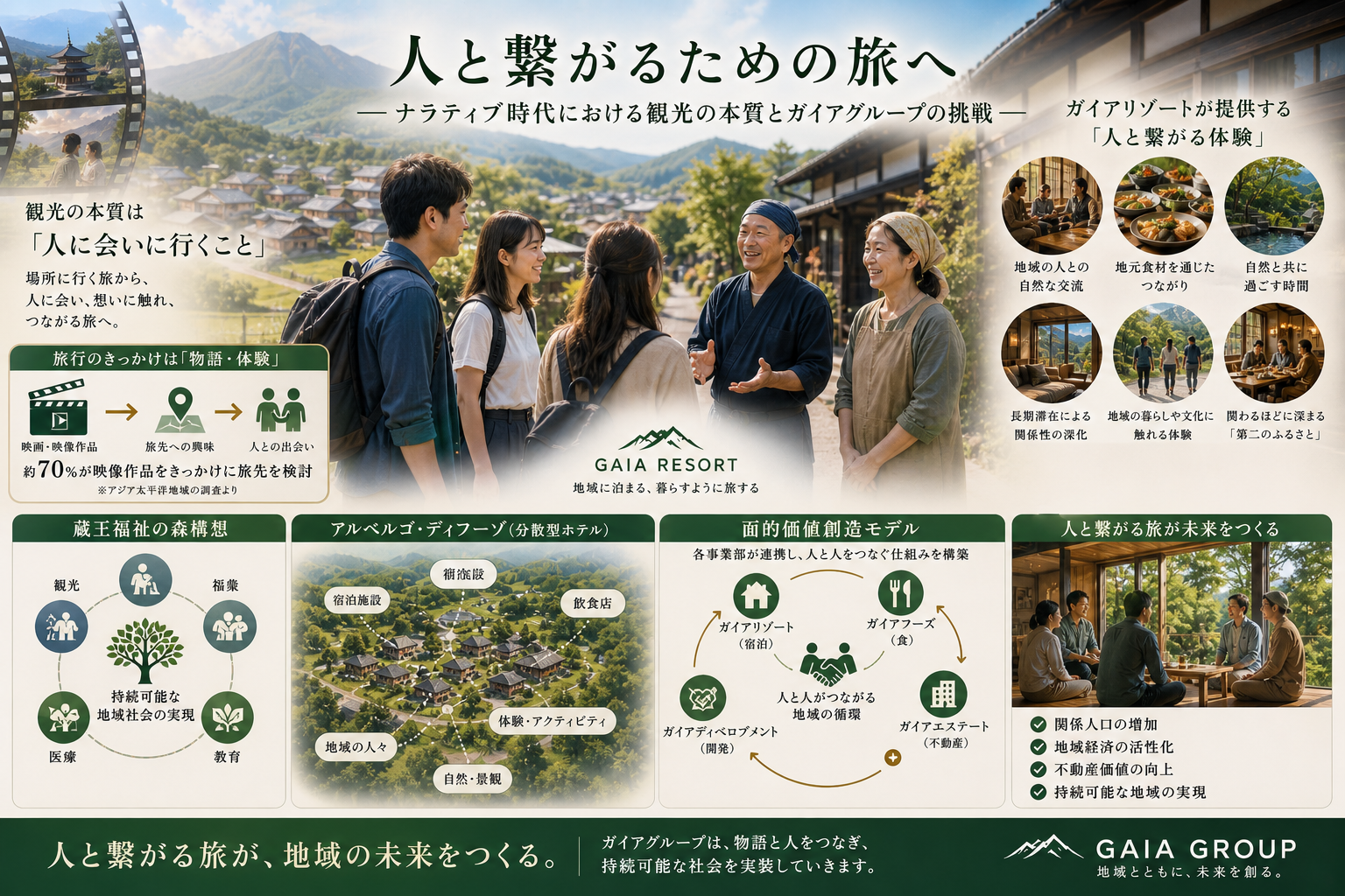 人と繋がるための旅へ画像1