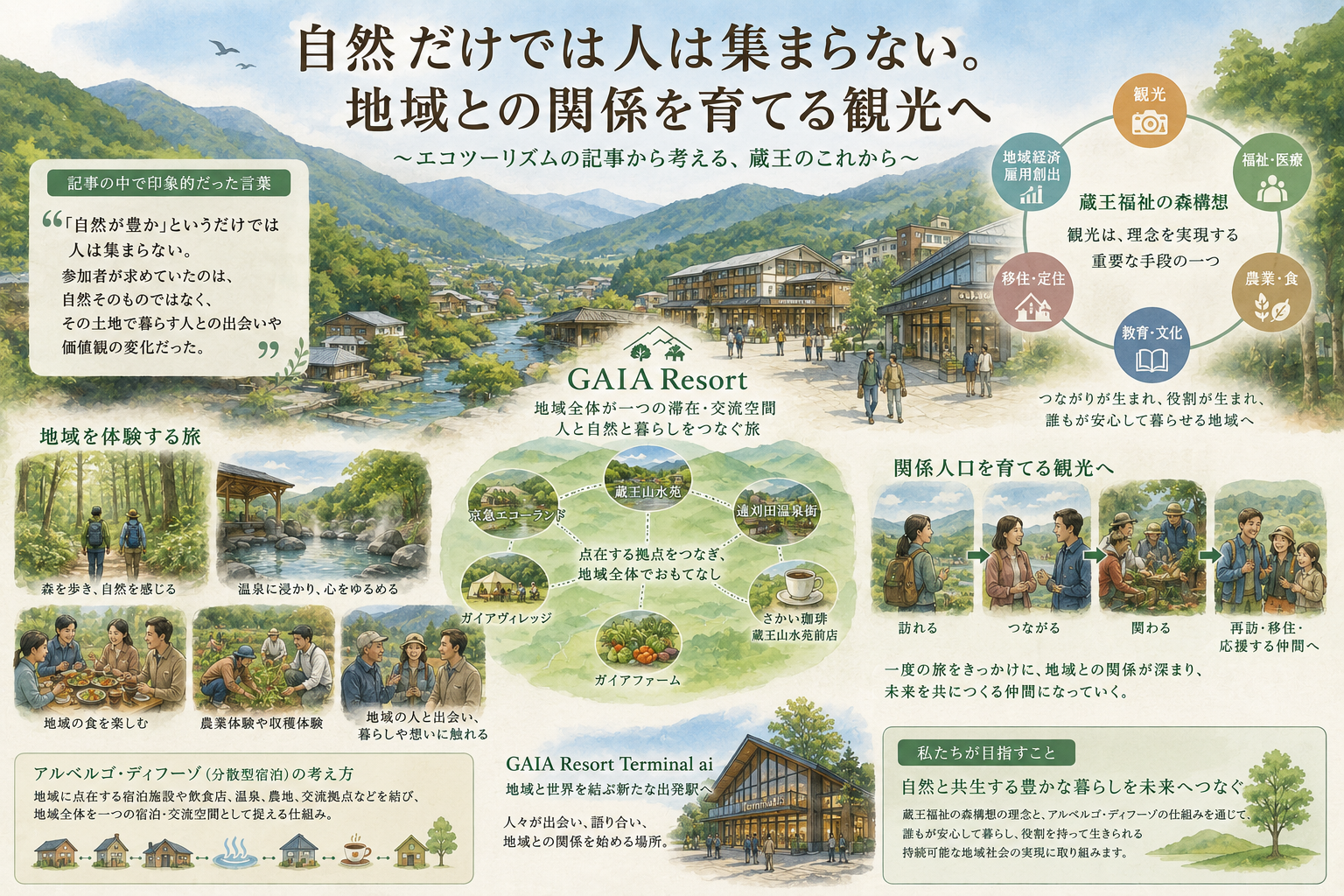 自然だけでは人は集まらない。地域との関係を育てる観光へ画像1