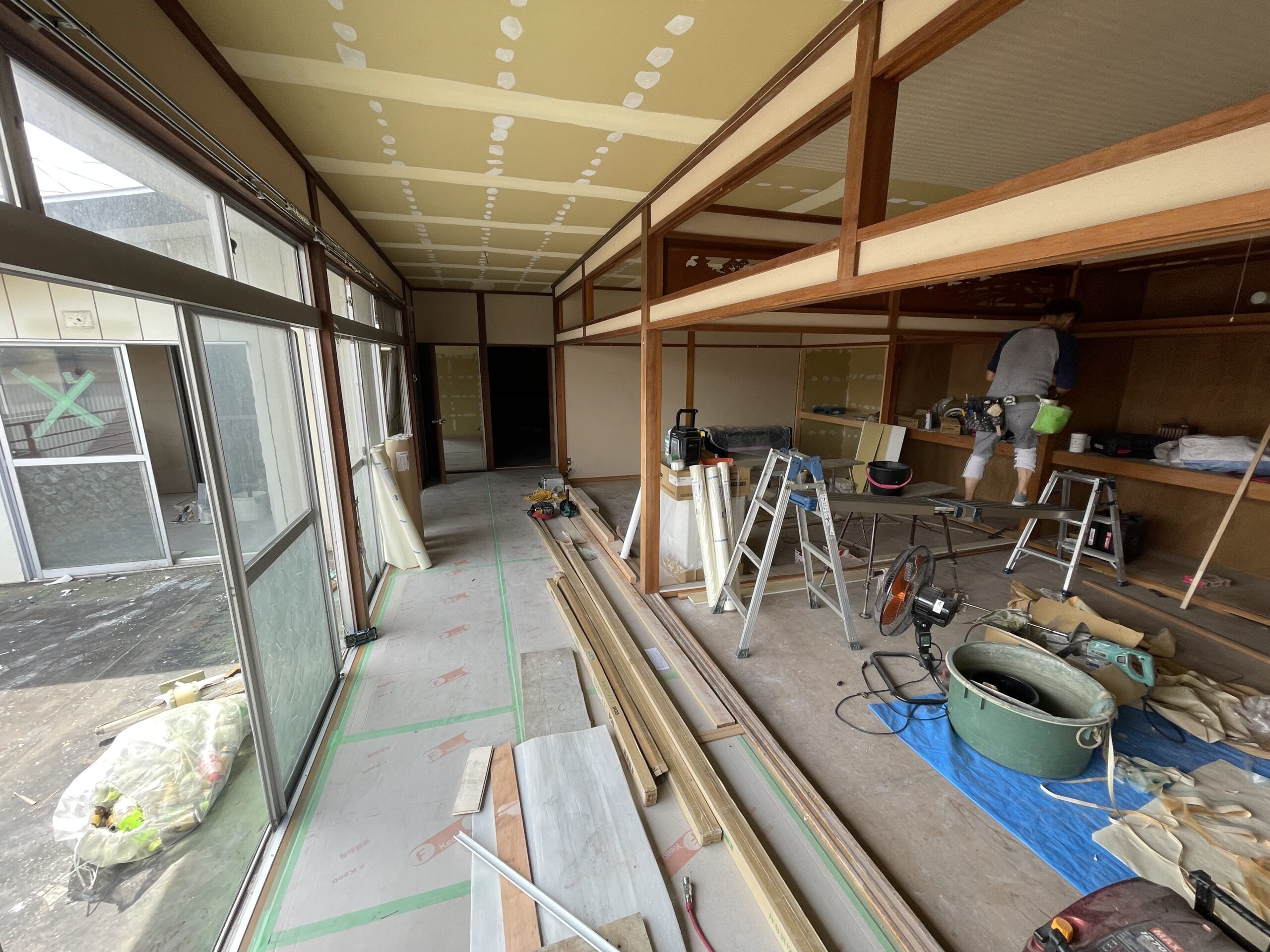 正面入口の工事がスタートしました。画像4