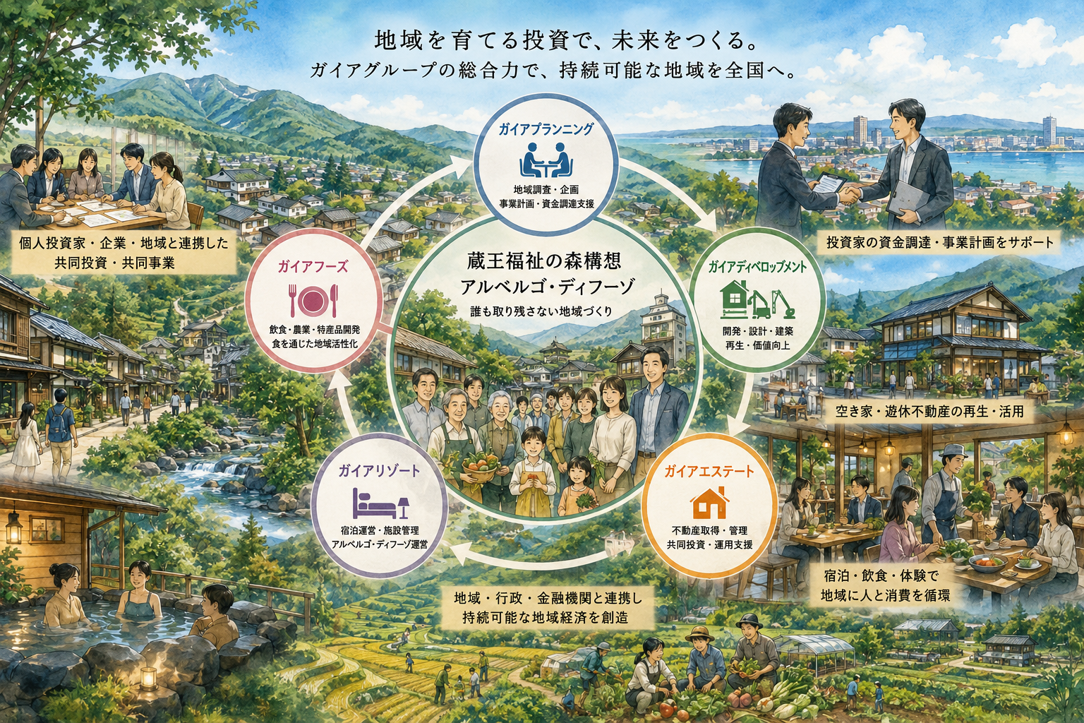 地域を育てる投資へ ― ガイアグループが目指す新しい地方創生モデル画像1